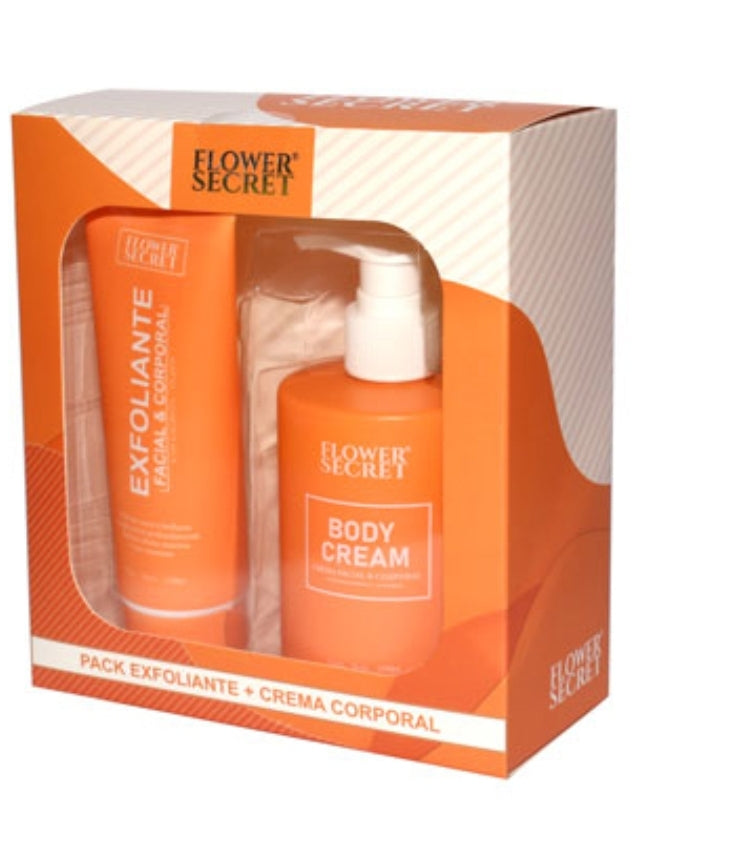 PACK LOCION CORPORAL 250ML + EXFOLIANTE 120ML NARANJA